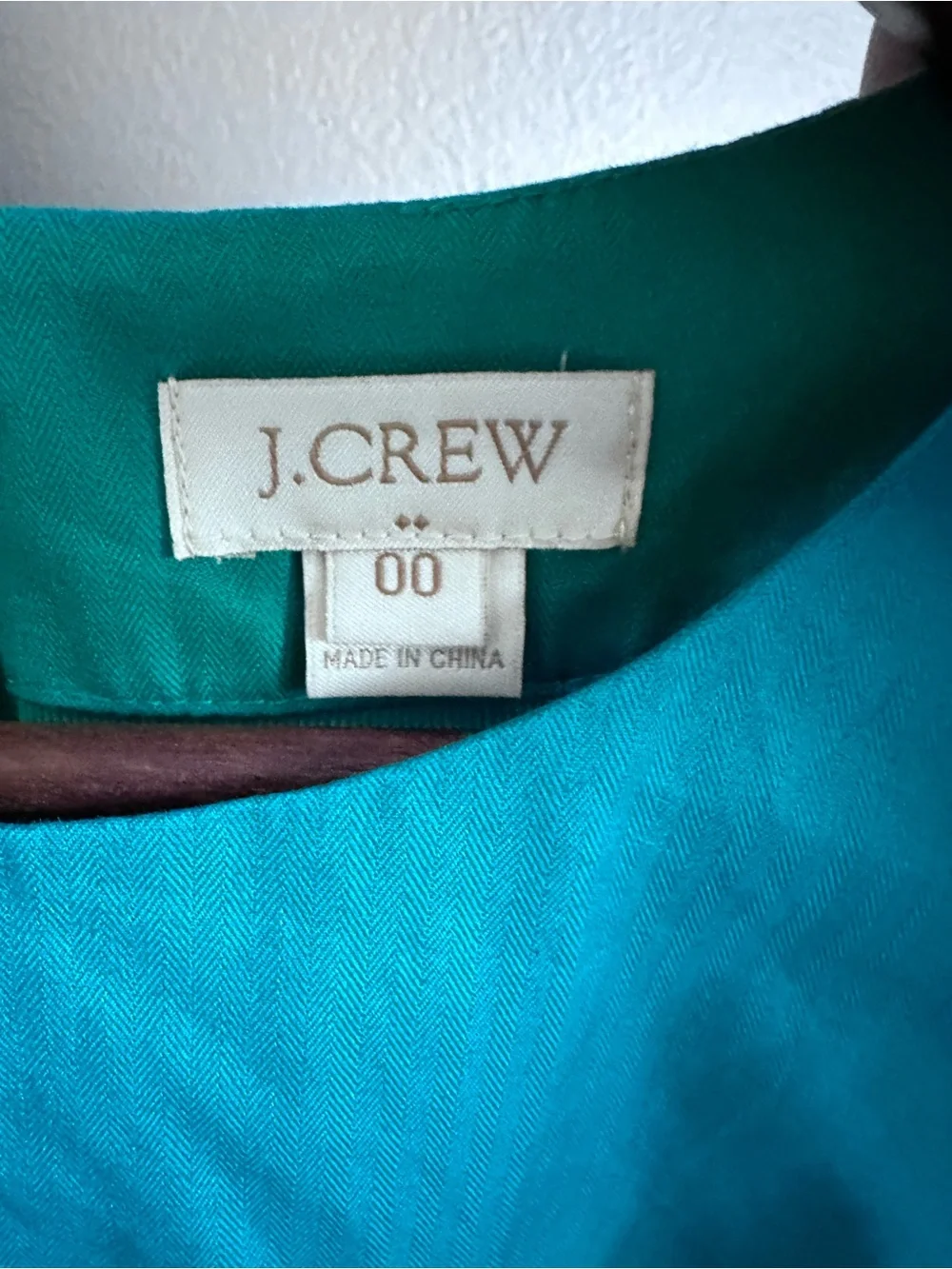 J.Crew Structured Sleeveless Peplum Midi Dress- Green - Size 00